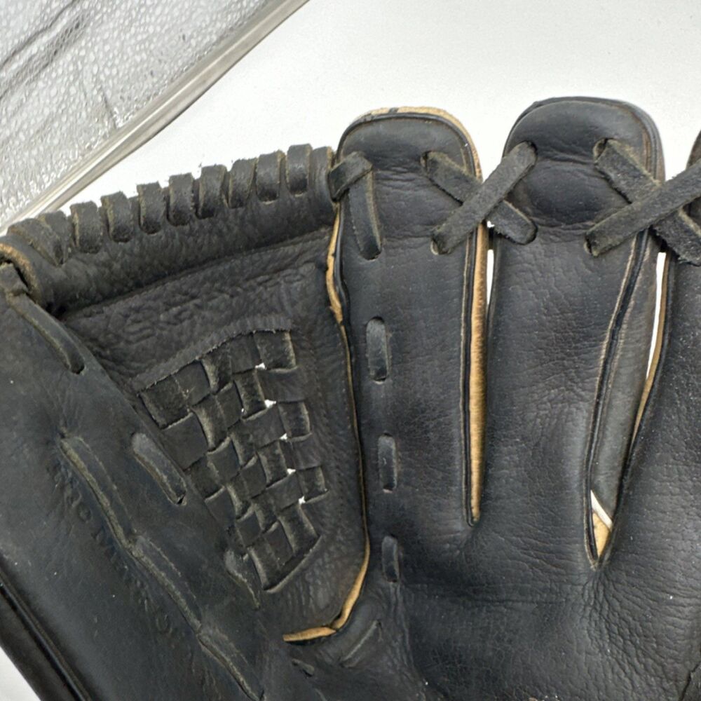 Rawlings Gold Glove Series PRO-115B 11.5" Leather Baseball Glove Black Tan - Picture 11 of 12